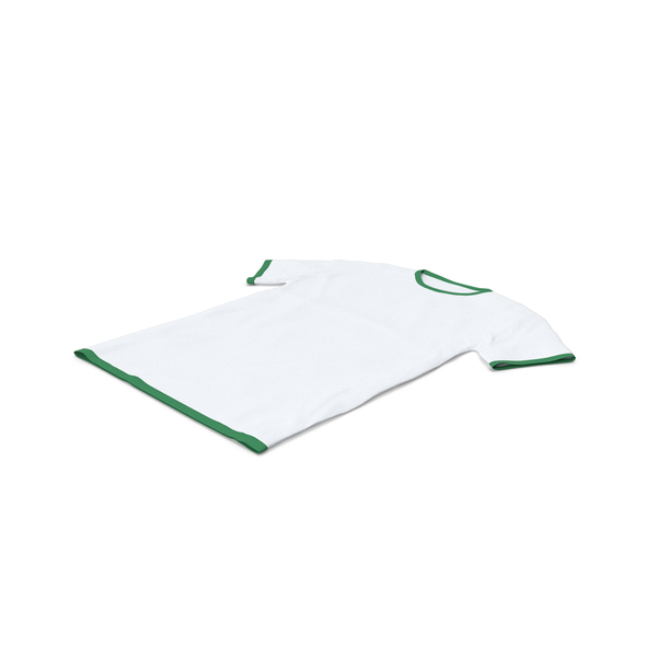 Industrial Equipment: Male Crew Neck Laying White and Green PNG & PSD Images