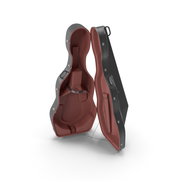 Music: Mammoth Double Bass Case Open 04 PNG & PSD Images
