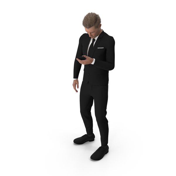 Man In Classic Suit Using Phone PNG & PSD Images Man In Classic Suit Using Phone PNG & PSD Images