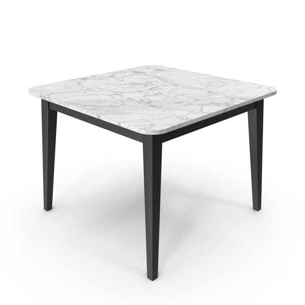 Marble Square Dining Table PNG & PSD Images
