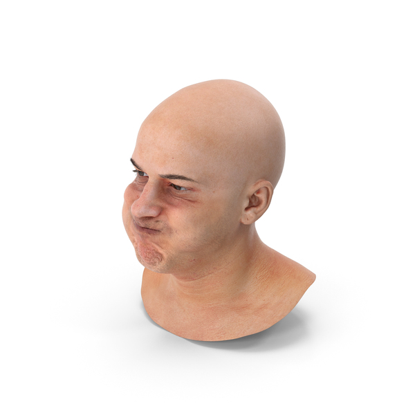 Male: Marcus Human Head Cheek Blow PNG & PSD Images Male: Marcus Human Head Cheek Blow PNG & PSD Images