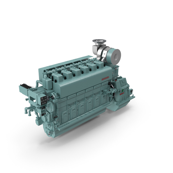 Vessel: Marine Propulsion Engine Yanmar 6EY26W PNG & PSD Images Vessel: Marine Propulsion Engine Yanmar 6EY26W PNG & PSD Images