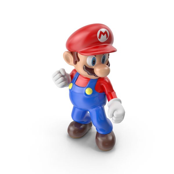游戏角色：Mario PNG和PSD图像