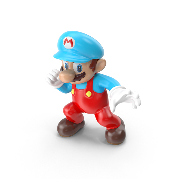 Game Character: Mario Ice Costume PNG & PSD Images