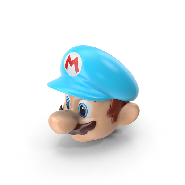 Game Character: Mario's Head Ice Costume PNG & PSD Images Game Character: Mario's Head Ice Costume PNG & PSD Images