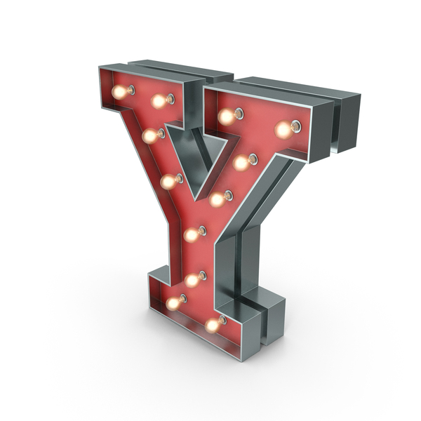 Marquee Letter Y PNG Images & PSDs for Download | PixelSquid - S12294587C