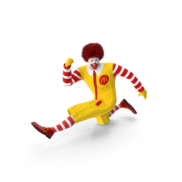 Mascot Of McDonalds Jumping Pose Fur PNG & PSD Images Mascot Of McDonalds Jumping Pose Fur PNG & PSD Images