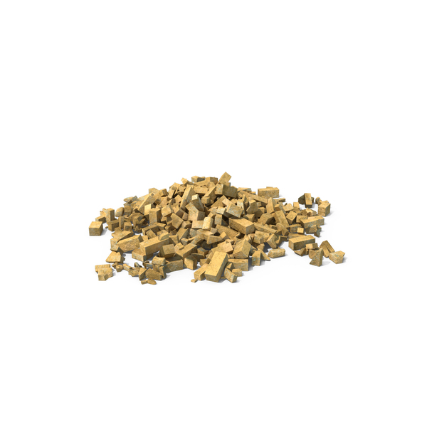 Bricks: Masonry Solidbrick Pile Large Yellow PNG & PSD Images