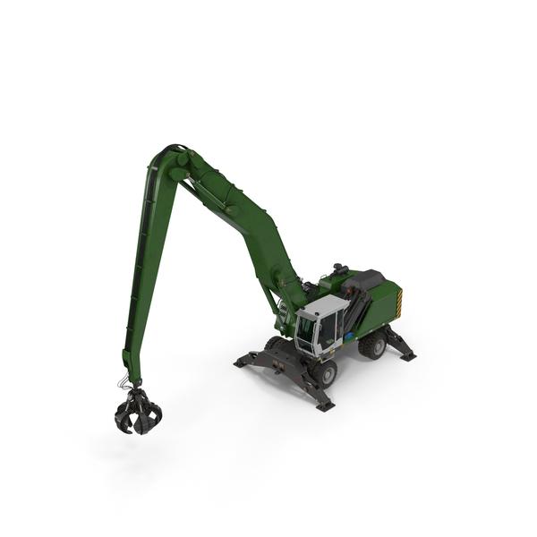 Excavator: Material Handler Generic PNG & PSD Images Excavator: Material Handler Generic PNG & PSD Images