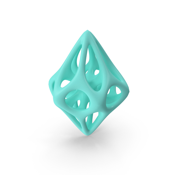 Voronoi: Math Sci-Fi Geometry PNG & PSD Images
