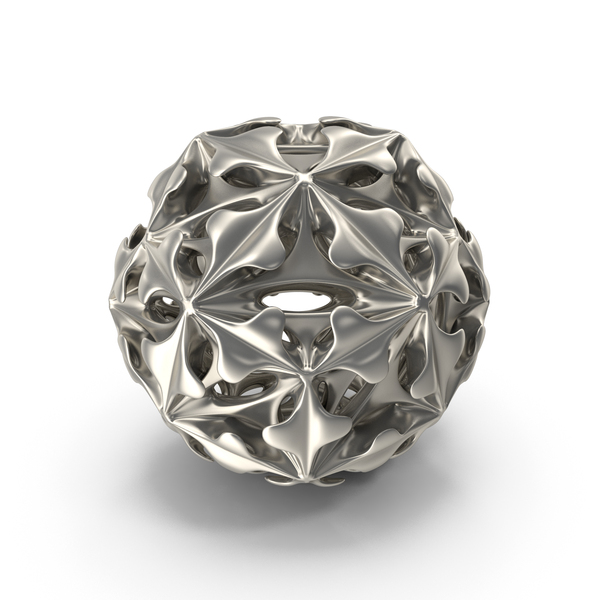 Sphere: Mathematical Object Silver PNG & PSD Images