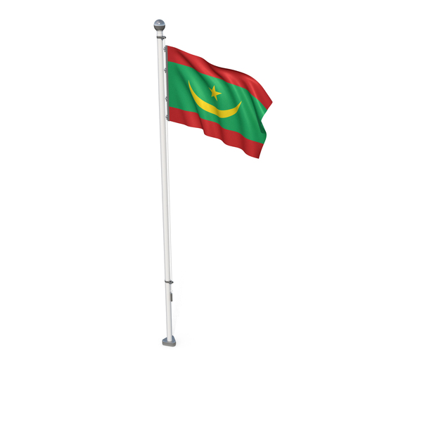 Mauritania Cloth Flag Stand PNG & PSD Images Mauritania Cloth Flag Stand PNG & PSD Images