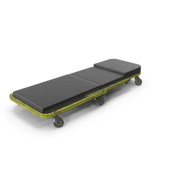 Car: Mechanic Creeper Yellow Used PNG & PSD Images Car: Mechanic Creeper Yellow Used PNG & PSD Images
