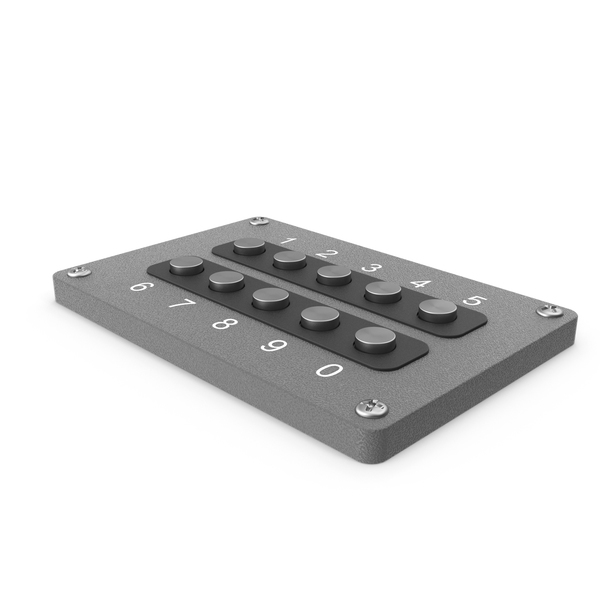 Mechanical Code Lock PNG & PSD Images Mechanical Code Lock PNG & PSD Images
