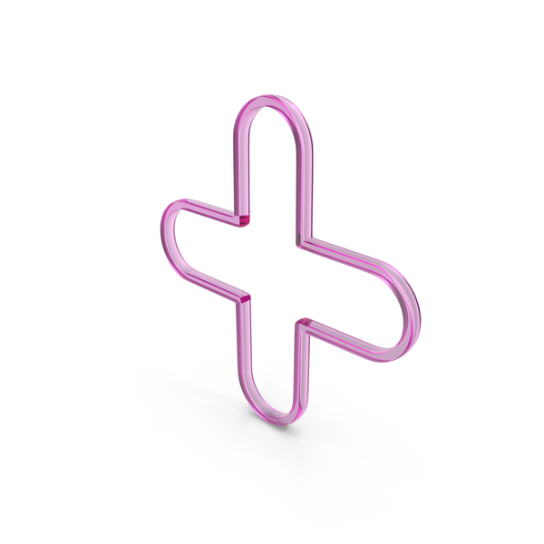 Symbols: Medical Cross Thin Frame Symbol PNG & PSD Images