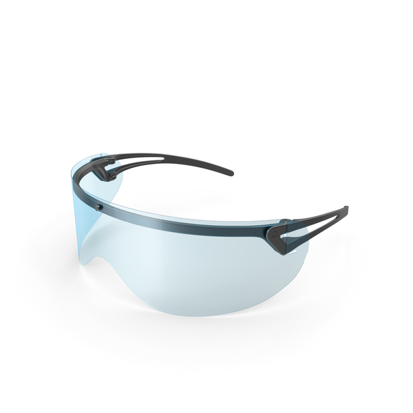 Goggles: Medical Safety Glasses 1 Black PNG & PSD Images