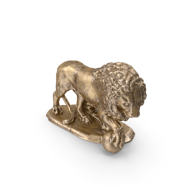 Medici Lion Bronze Statue PNG & PSD Images Medici Lion Bronze Statue PNG & PSD Images