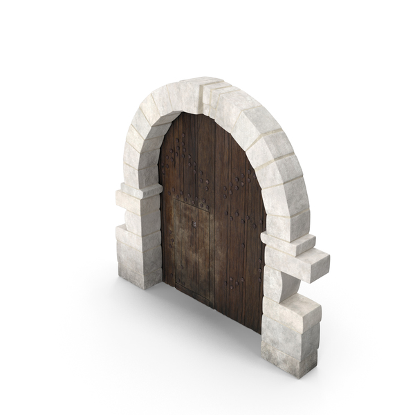 Exterior Door: Medieval Castle Gate PNG & PSD Images