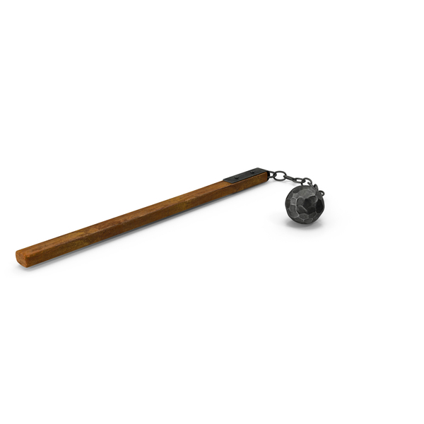 Morningstar: Medieval Flail with Ball and Chain PNG & PSD Images Morningstar: Medieval Flail with Ball and Chain PNG & PSD Images