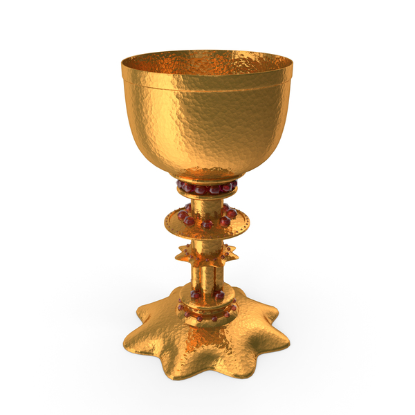 Wine Glass: Medieval Gold Cup PNG & PSD Images