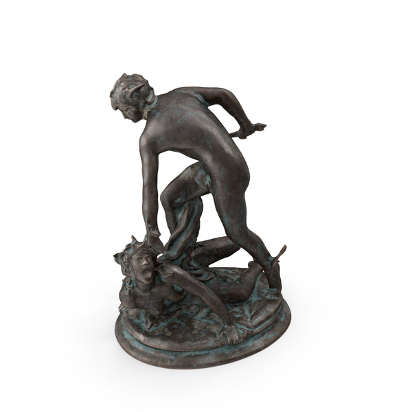 Medusa and Perseus Bronze Statue Outdoors PNG & PSD Images Medusa and Perseus Bronze Statue Outdoors PNG & PSD Images