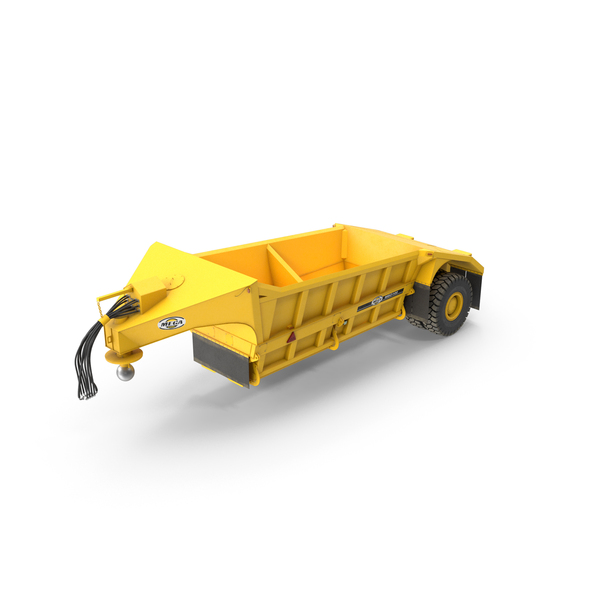 Truck: Mega Bottom Dump Trailer MBD100 PNG & PSD Images
