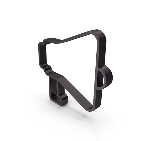 Symbols: Megaphone Announcement Speaker frame PNG & PSD Images