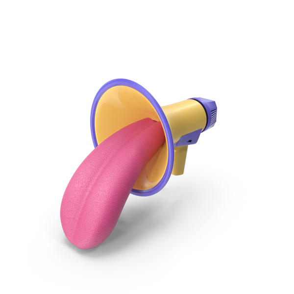 Megaphone With Tongue PNG & PSD Images Megaphone With Tongue PNG & PSD Images