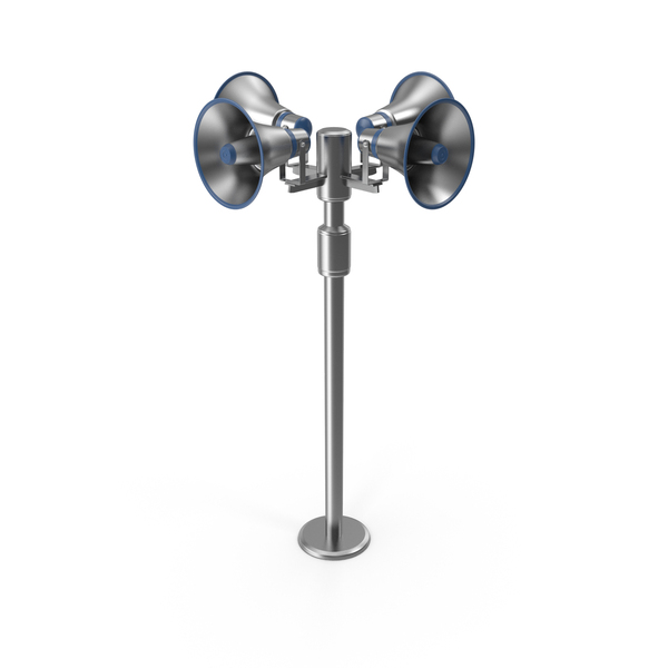 Bullhorn: Megaphones On A Pole PNG & PSD Images