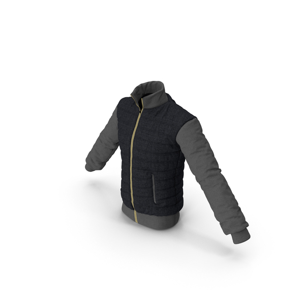 Men's Down Sweater Jacket PNG Images & PSDs for Download | PixelSquid ...