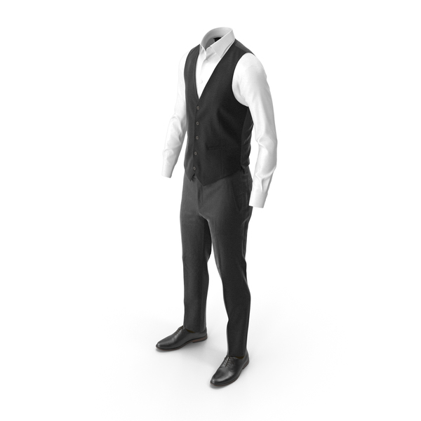 Clothing: Men's Pants Waistcoat Shirt Shoes Black PNG & PSD Images Clothing: Men's Pants Waistcoat Shirt Shoes Black PNG & PSD Images