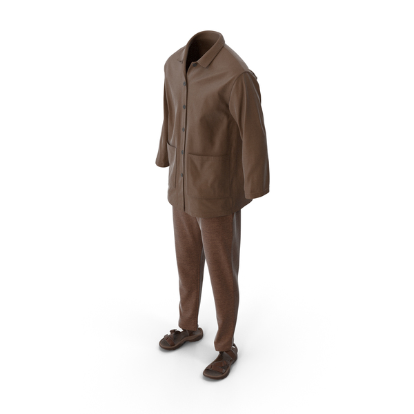 Men's Shirt Sandals Pants Brown PNG & PSD Images Men's Shirt Sandals Pants Brown PNG & PSD Images