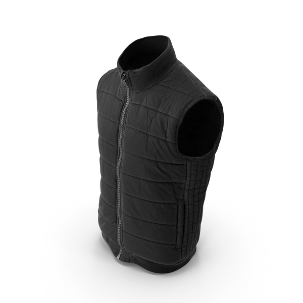 Men's Vest Black PNG Images & PSDs for Download | PixelSquid - S113817080