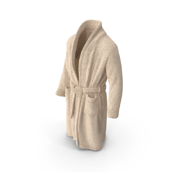 Robe: Mens Bathrobe Beige PNG & PSD Images Robe: Mens Bathrobe Beige PNG & PSD Images
