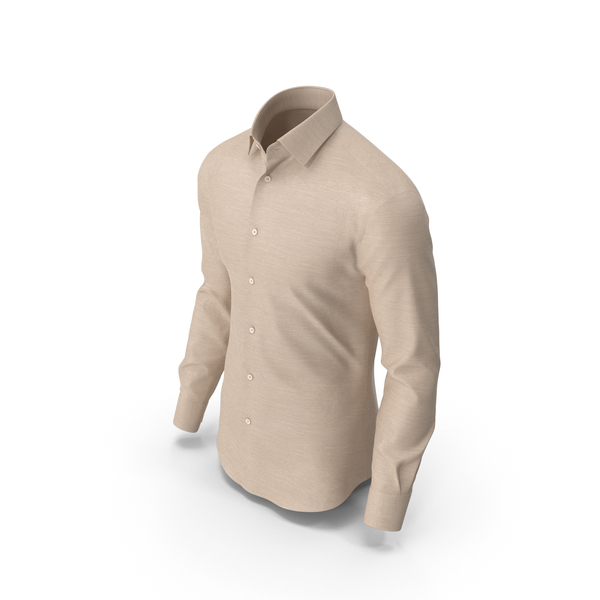 Mens Shirt Beige PNG & PSD Images