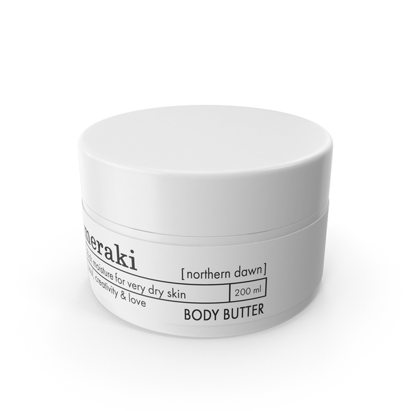 Lotion: Meraki Northern Dawn Body Butter PNG & PSD Images