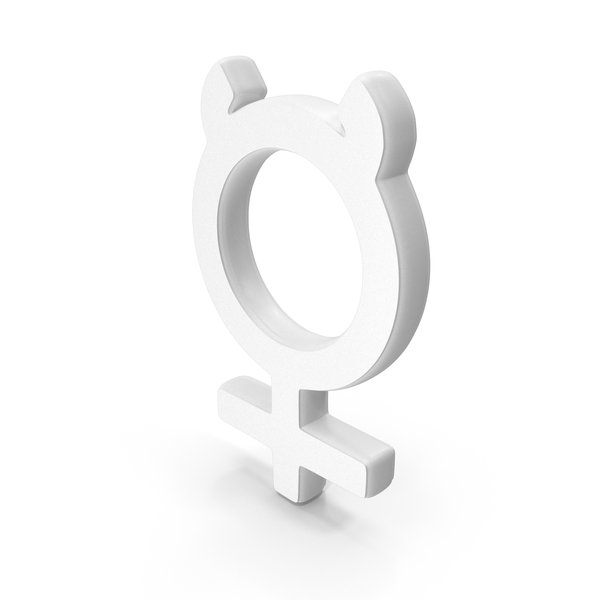 Logo: Mercury Astrological Symbols White PNG & PSD Images