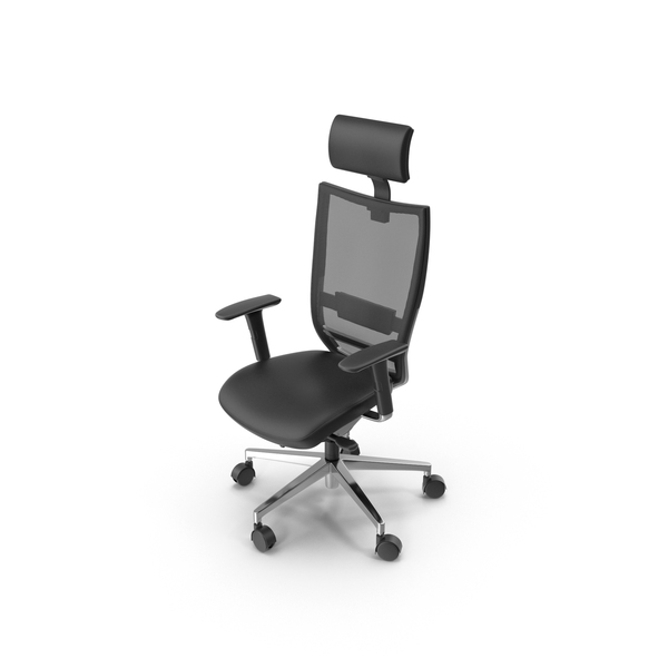 Mesh Office Chair PNG & PSD Images