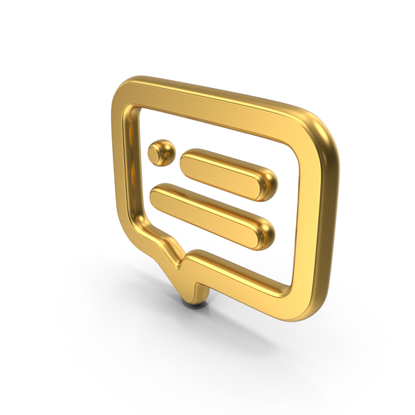 Computer Icon: Message Text Gold Symbol PNG & PSD Images Computer Icon: Message Text Gold Symbol PNG & PSD Images