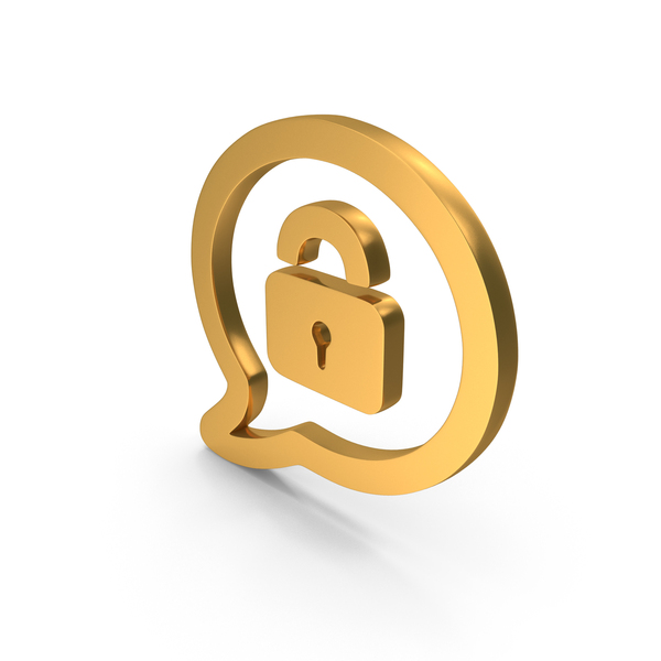 Symbols: Messaging Lock Topic Icon Gold PNG & PSD Images Symbols: Messaging Lock Topic Icon Gold PNG & PSD Images