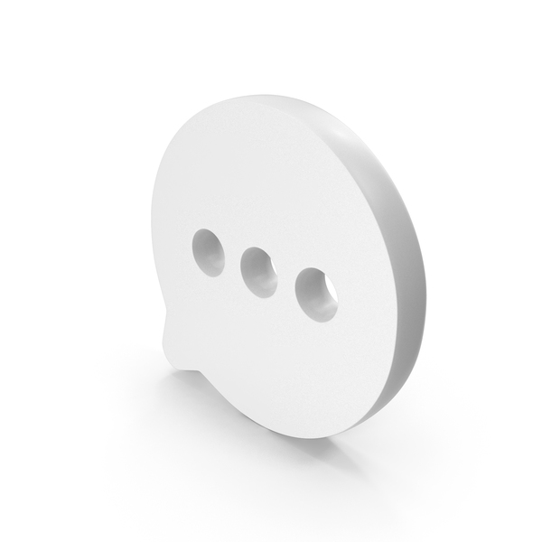 Symbols: Messenger Chat Bubble PNG & PSD Images