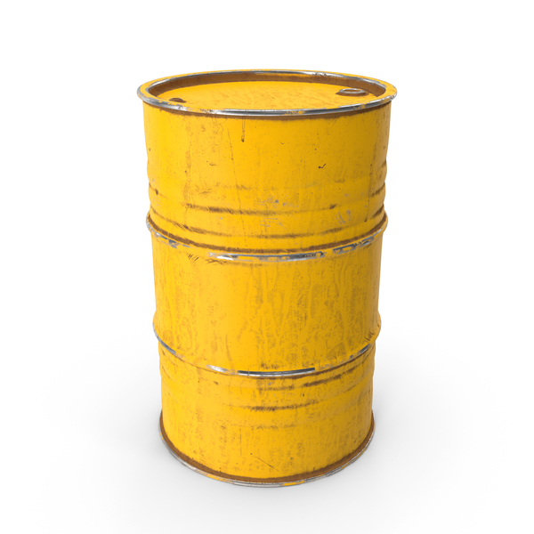 Steel: Metal Barrel Painted Yellow PNG & PSD Images Steel: Metal Barrel Painted Yellow PNG & PSD Images
