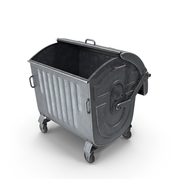 Metal Garbage Container PNG & PSD Images Metal Garbage Container PNG & PSD Images