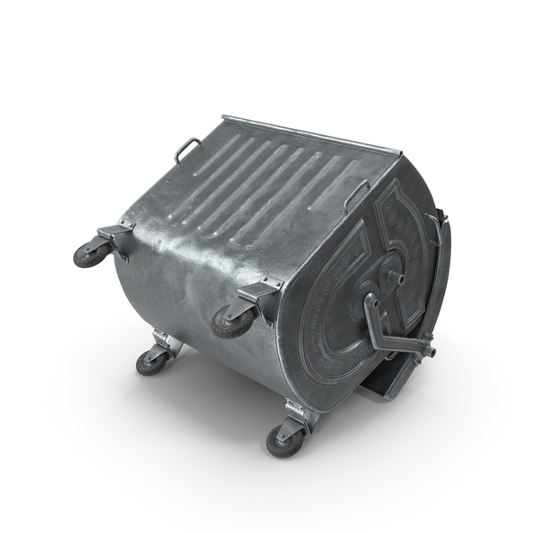 Metal Garbage Container Damaged Steel Open Posed PNG & PSD Images Metal Garbage Container Damaged Steel Open Posed PNG & PSD Images