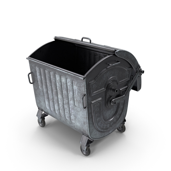 Metal Garbage Container Dirty Open PNG & PSD Images Metal Garbage Container Dirty Open PNG & PSD Images