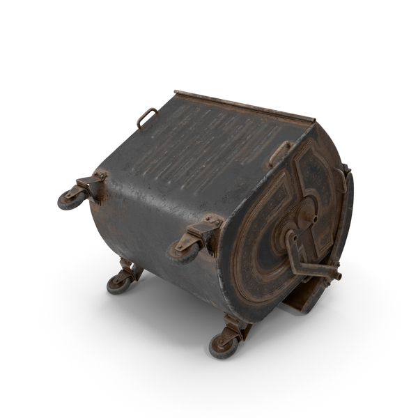 Metal Garbage Container Iron Open Posed PNG & PSD Images Metal Garbage Container Iron Open Posed PNG & PSD Images