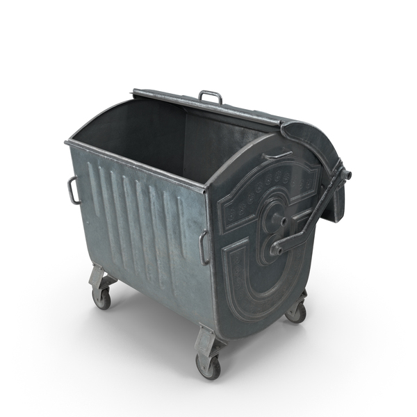 Metal Garbage Container PNG Images & PSDs for Download | PixelSquid ...