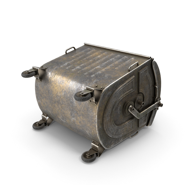 Metal Garbage Container Oxidized Posed PNG & PSD Images Metal Garbage Container Oxidized Posed PNG & PSD Images