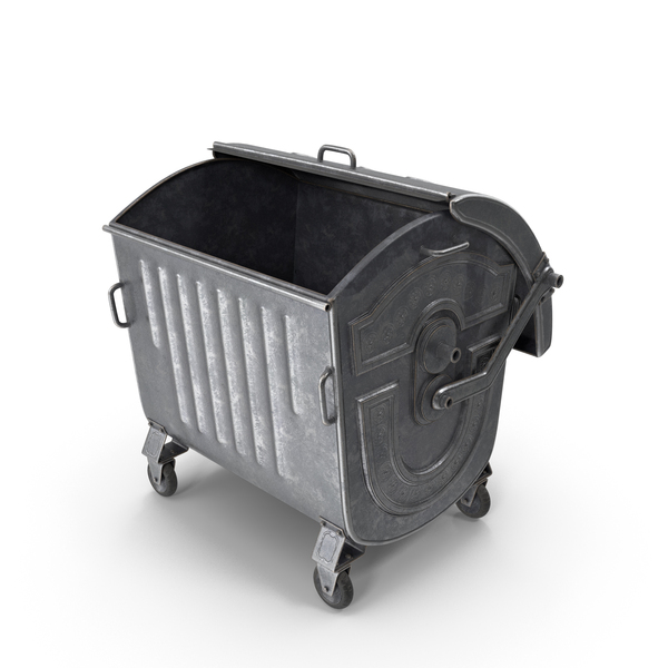 Metal Garbage Container PNG & PSD Images Metal Garbage Container PNG & PSD Images
