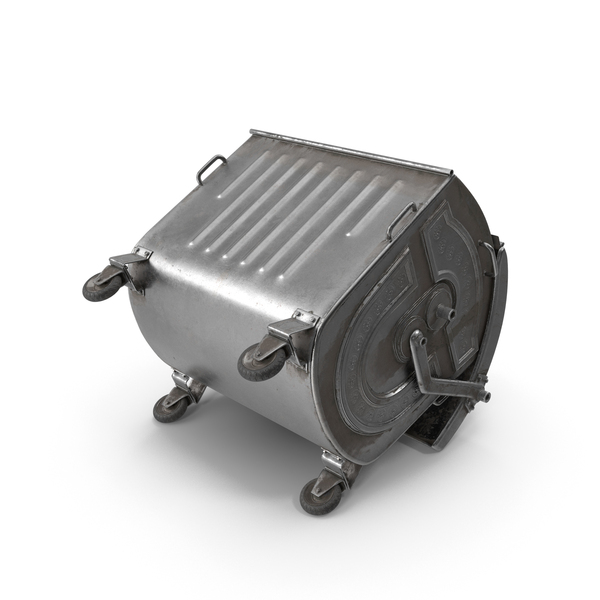 Metal Garbage Container Steel Worn Open Posed PNG & PSD Images Metal Garbage Container Steel Worn Open Posed PNG & PSD Images